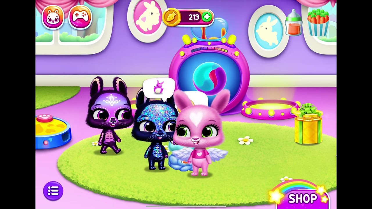 Bunnisies game simulator app ￼