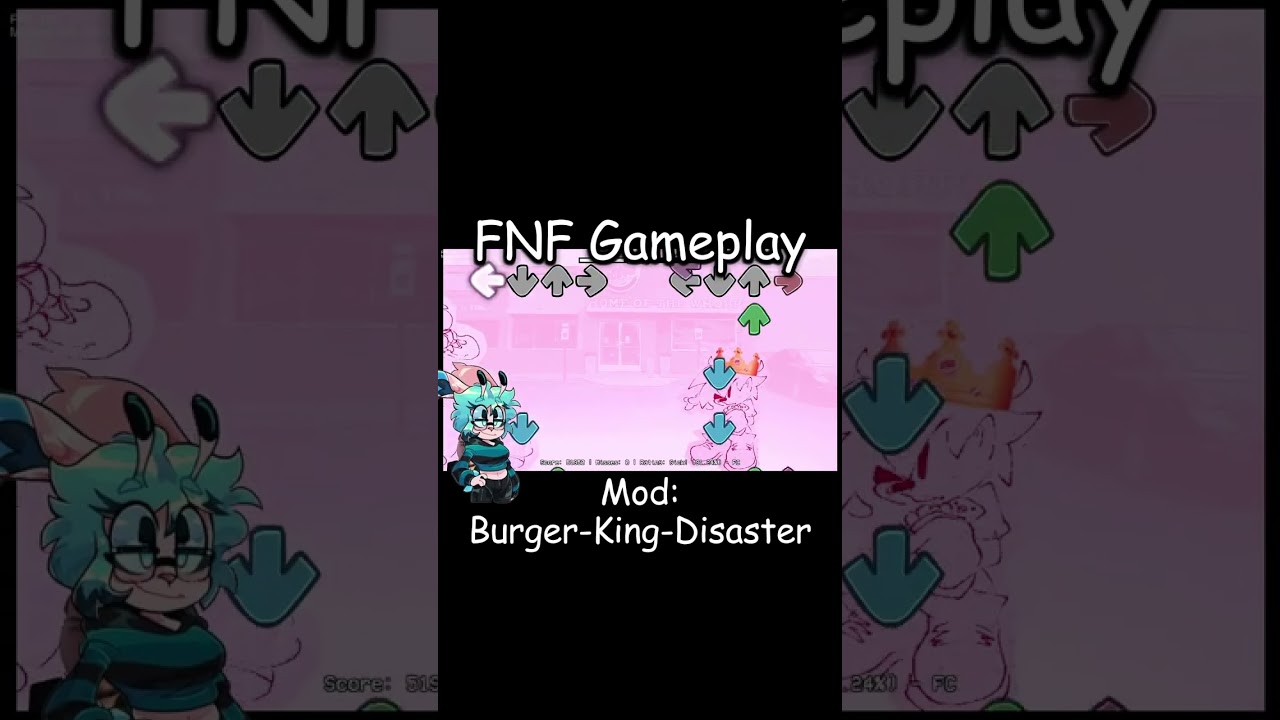 Burger King Disaster FC | FNF Gameplay