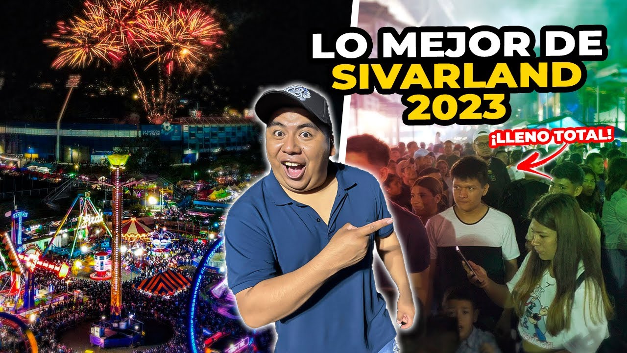 👀ESTE es el AMBIENTE de las FIESTAS AGOSTINA *Sivarland 2023*🎢