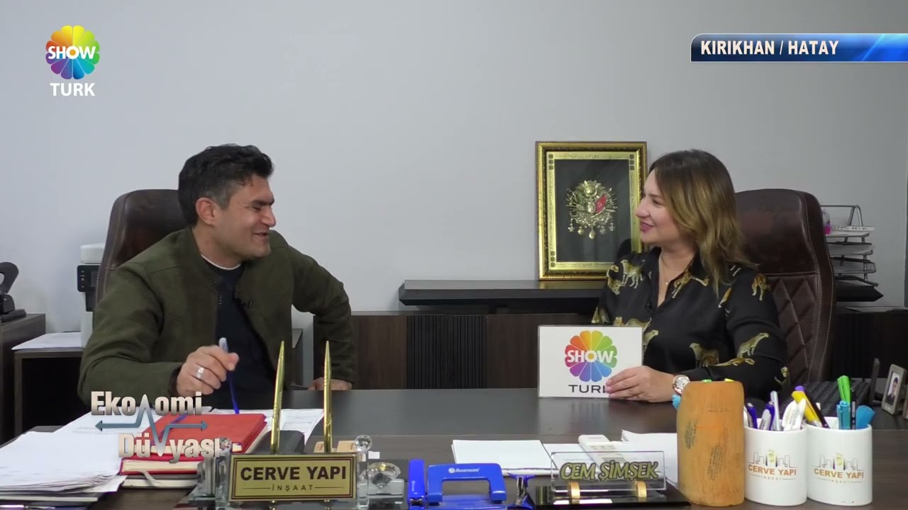 CERVE YAPI - SHOWTÜRK EKONOMİ DÜNYASI 860. BÖLÜM