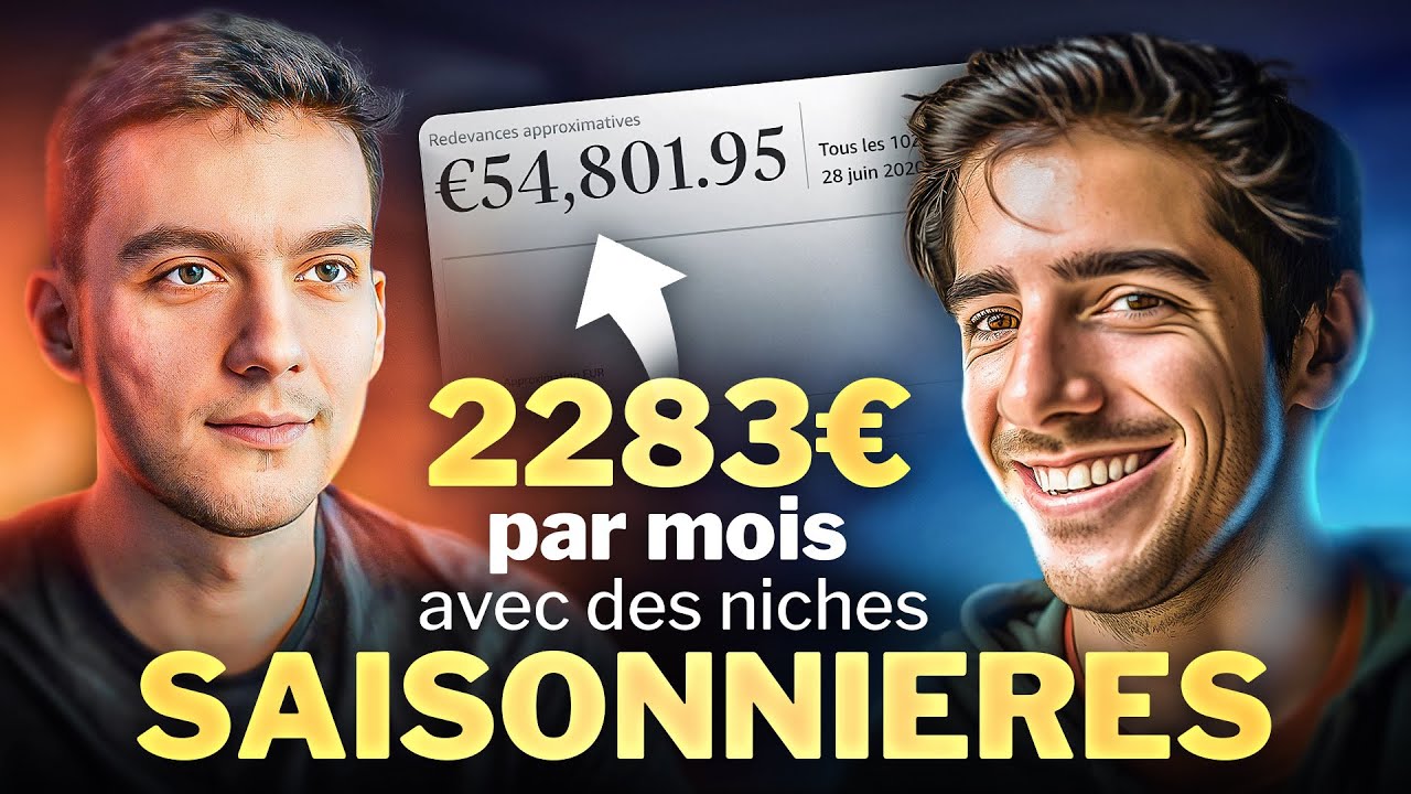Amazon KDP : Il remplace son salaire d'ingénieur avec les niches saisonnières