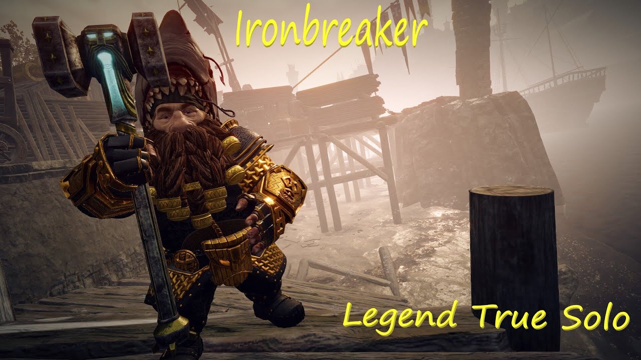 Pit - Ironbreaker - Legend True solo - Great Hammer/Drakefire Pistols - Warhammer Vermintide 2