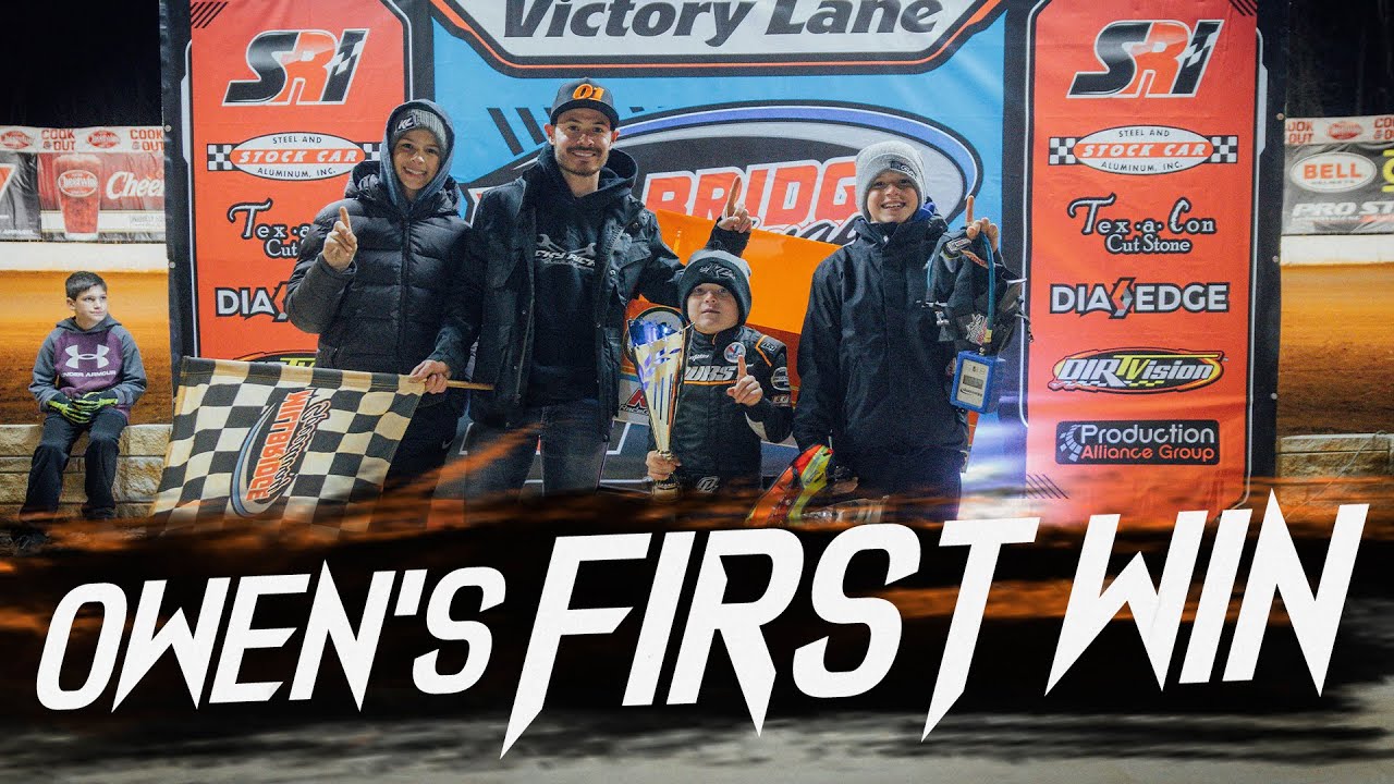 Owen's First Win | Kyle Larson Vlogs