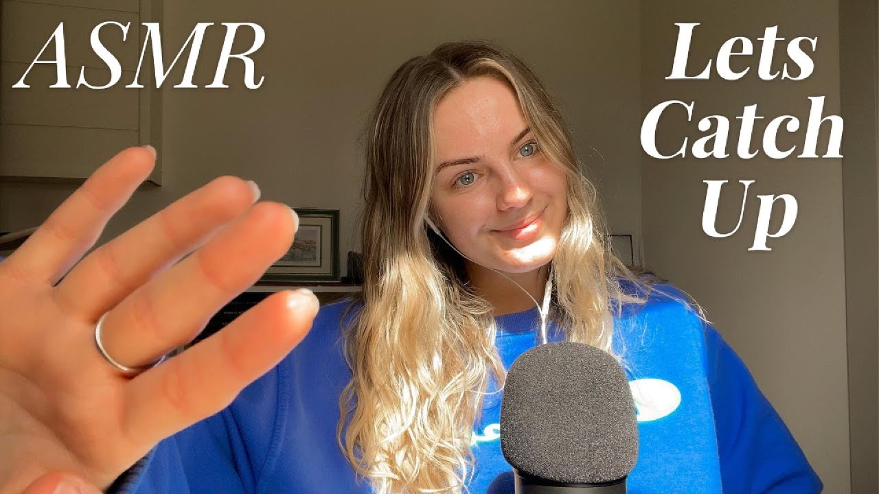 ASMR ~ Let's Catch Up! (Whisper Ramble, Chit Chat, Tapping, Finger Flutters) 🍓🍵🧸🪴