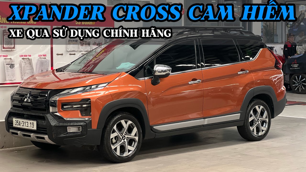 Xe Lướt Chính Hãng Xpander Cross 2023 Cam Đen Hàng Hiếm | Ô Tô Đẹp 
