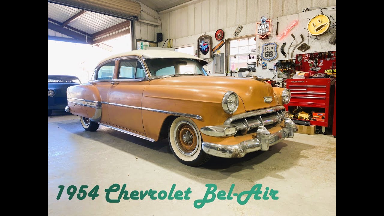 ***A NEW BUT OLDIE***1954 Chevy Bel-Air WITH A LS SWAP!! How did we do it?