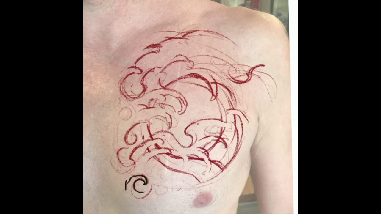 Japanese Wave Tattoo