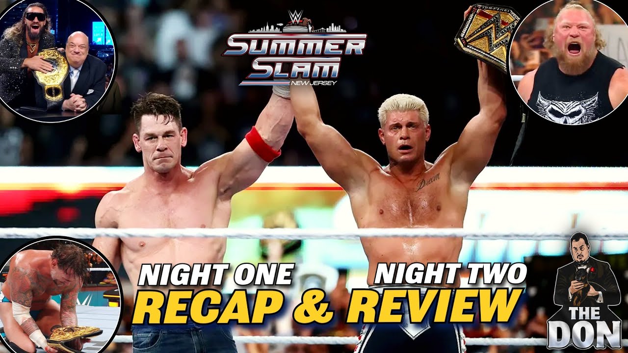 WWE Summerslam 2025 Review: Cody def Cena | Brock Lesnar Returns | Seth Rollins Screws CM Punk