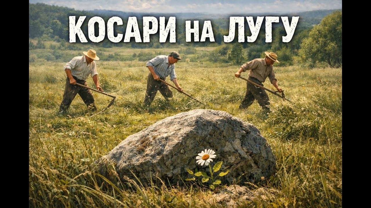 Косари на лугу (Lyrics)