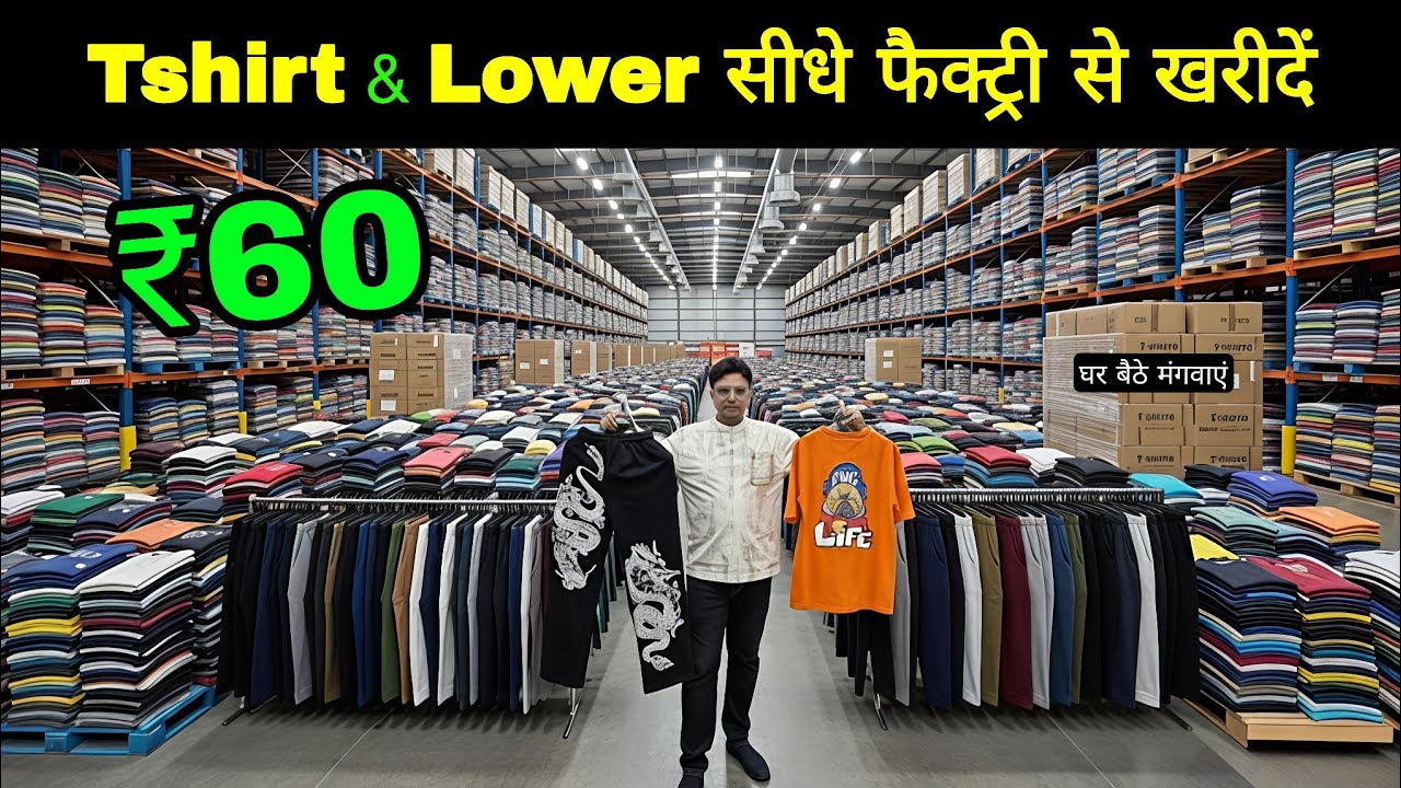 Branded T-shirt wholesale market in Delhi / T-shirts - Lower Wholesale,Lower manufacturer 