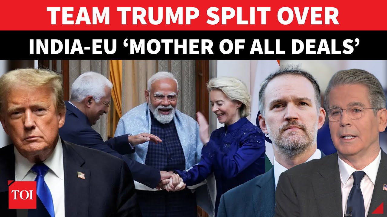 Trump’s Trade Chief FLIPS SCRIPT On India-EU Trade Deal After Bessent’s Criticism | 'Winner Is...'