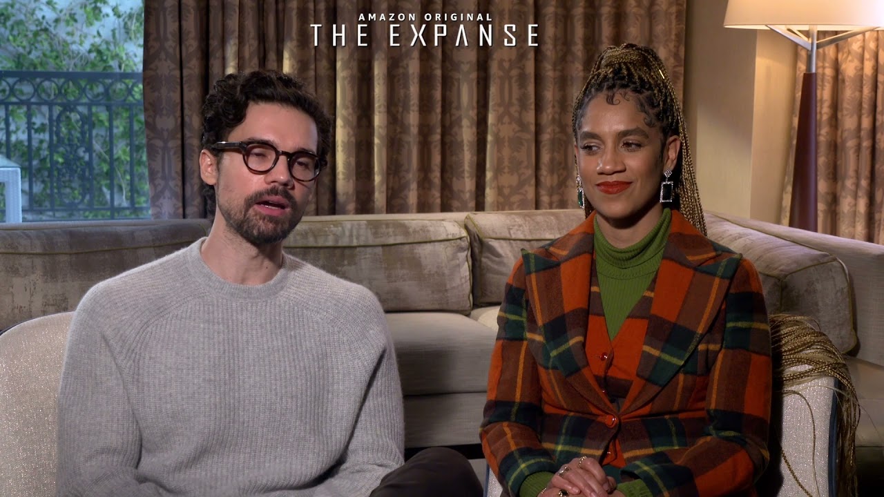 Interview with The Expanse's Steven Strait (James Holden) and Dominique Tipper (Naomi Nagata)