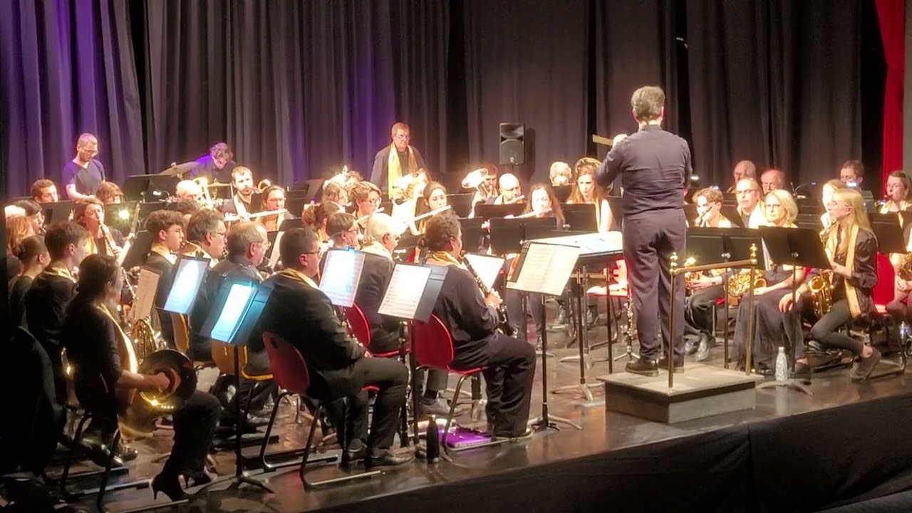 6/CONCERT DU JOUR DE L'AN LA TALAUDIERE:2EME PARTIE HARMONIE DE LA CHAZOTTE 10 JANVIER 2026 VIDEO 06