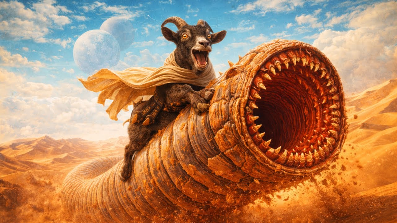 Unlocking the SECRET SAND WORMS In Goat Simulator 3!