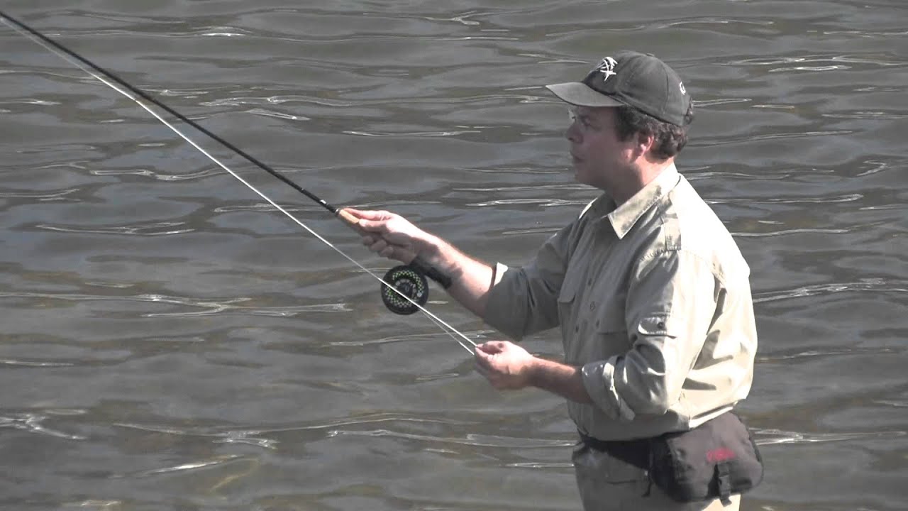 Fliegenfischen f&uuml;r Einsteiger - &Uuml;berkopfwurf