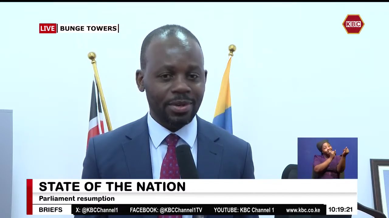 Parliament Resumption: Senator Moses Kajwang' addresses key issues
