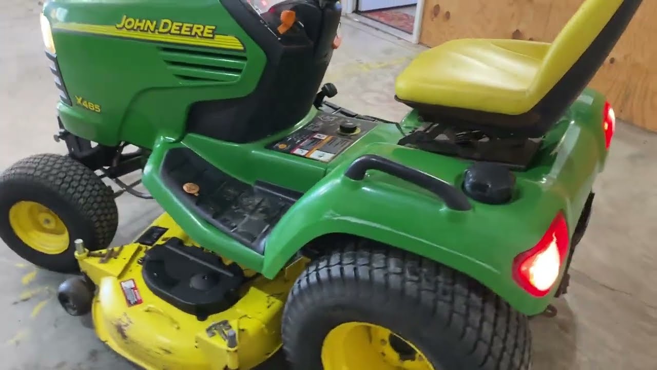 SOLD: John Deere X485 (54