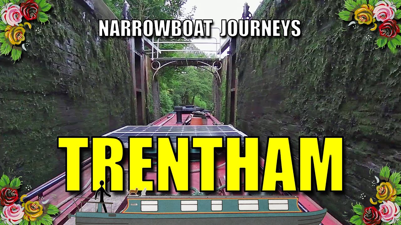 Stoke on Trent (bridge108) to Trentham Lock - More narrowboat journeys on the Trent & Mersey Canal.