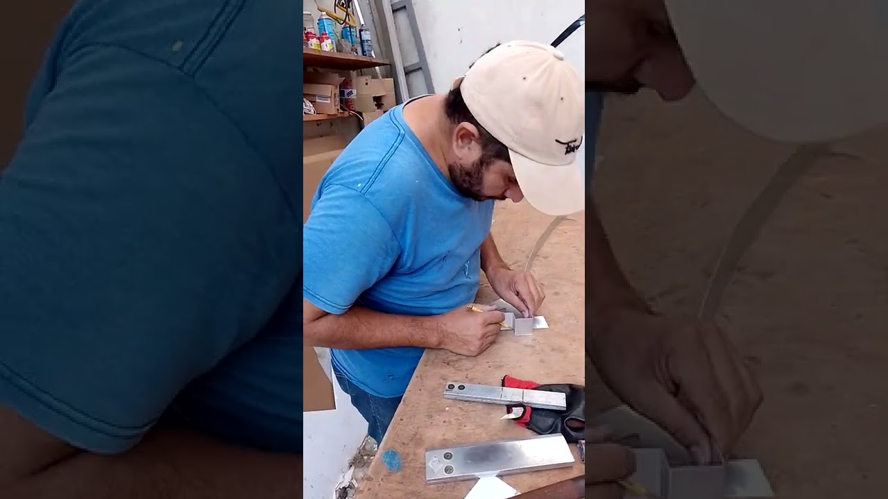 cómo cantear letras y números, CON MIS DOBLADORAS MANUALES