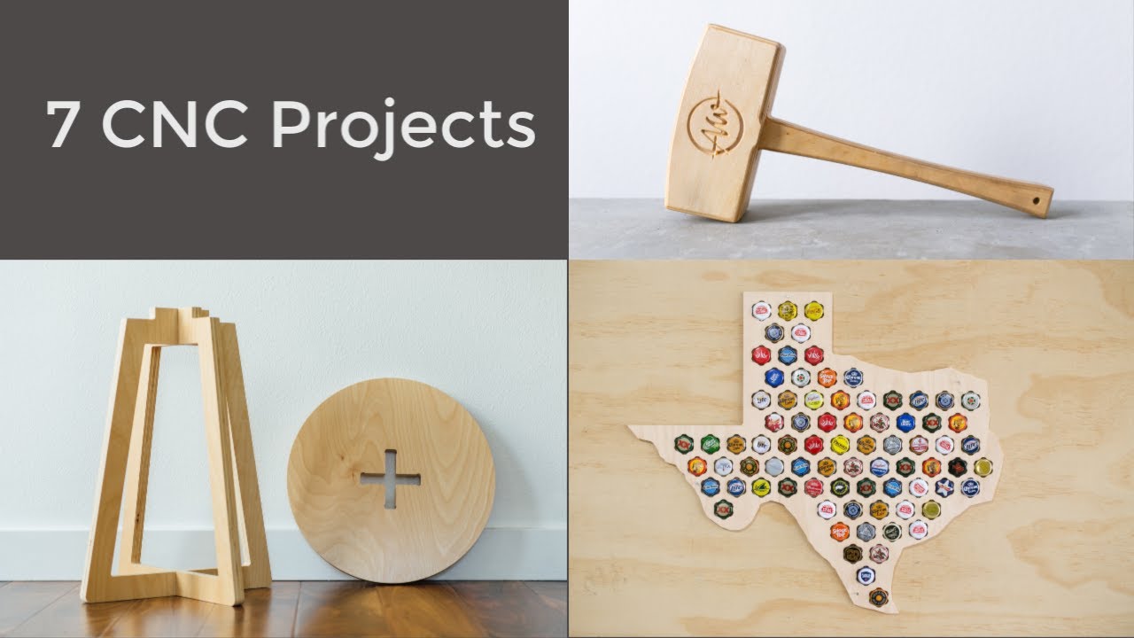 Seven CNC Projects | How To
