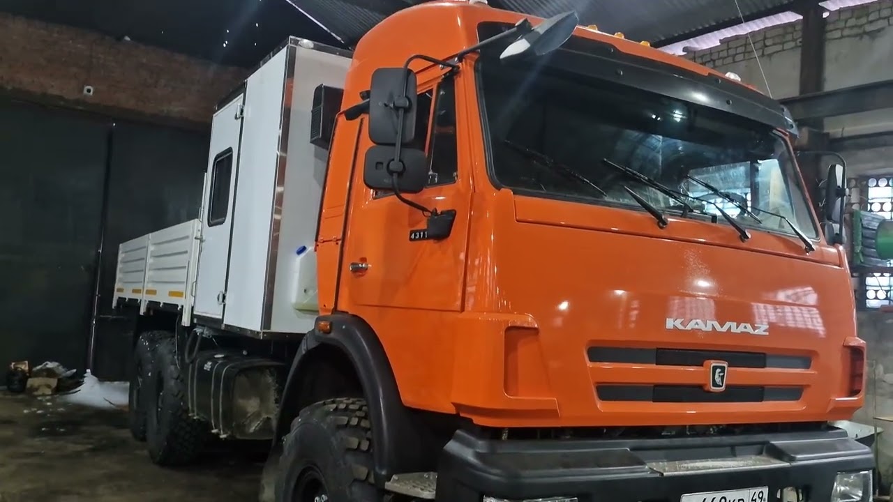 ПРОЕКТ В МАГАДАН - КАМАЗ 43118 БОРТОВАЯ ПОЛУВАХТА ПОД ЗАКАЗ