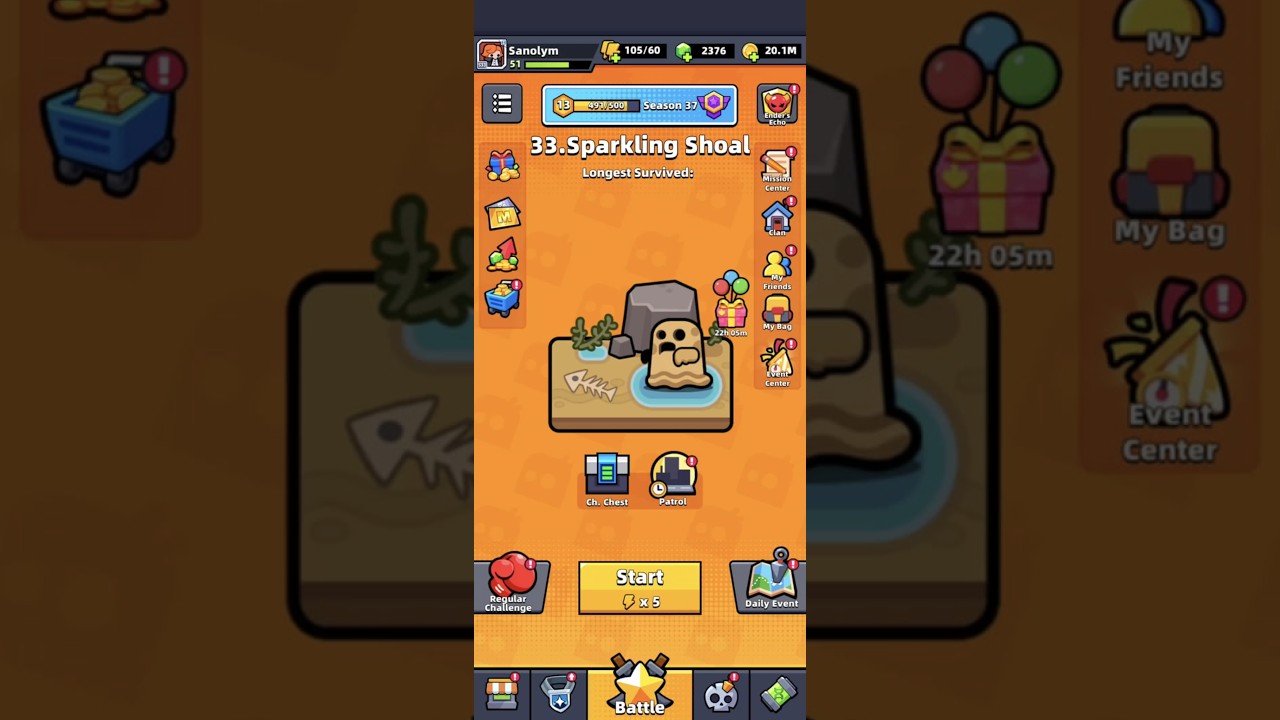 Survivor.io – Chapter 33: Sparkling Shoal