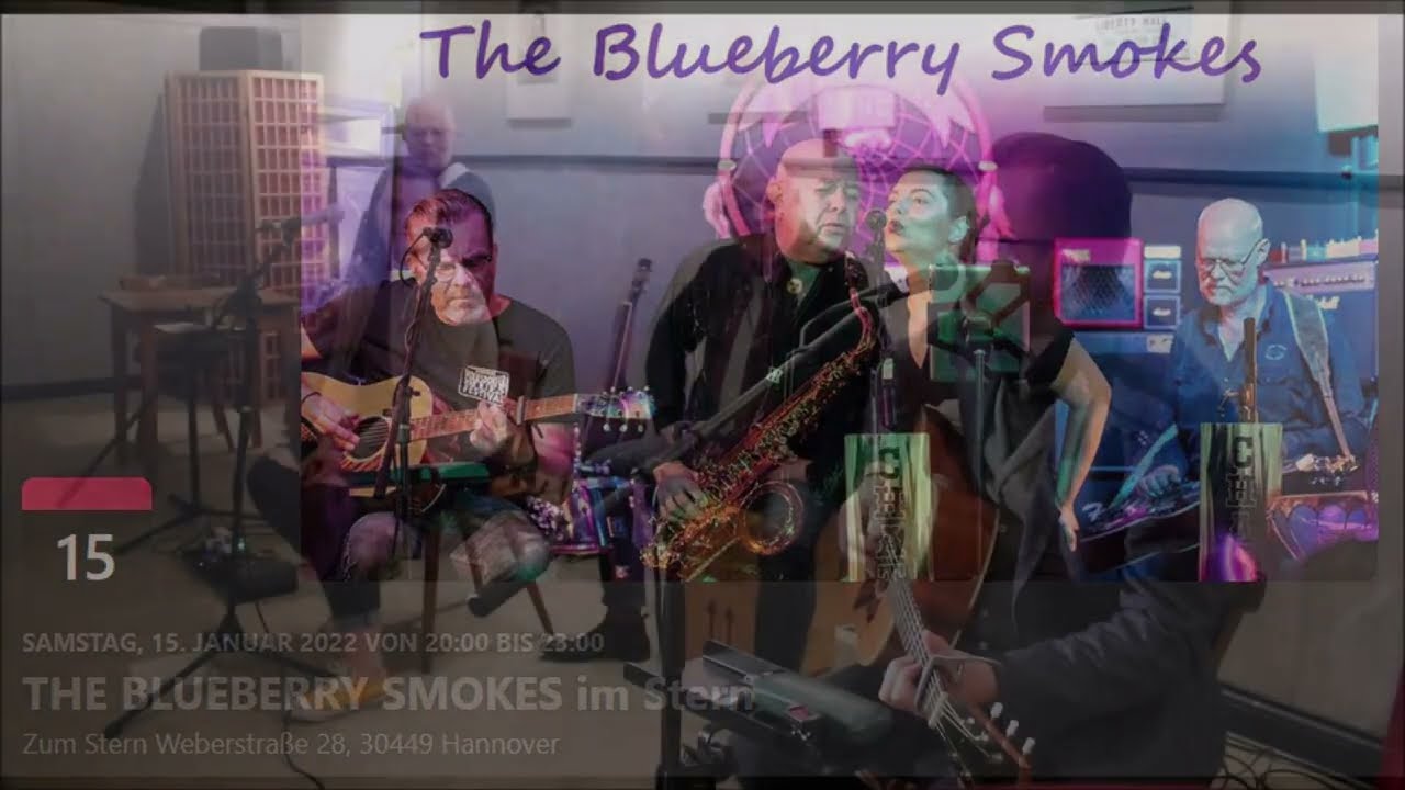 Fishin' Blues - The Blueberry Smokes @  Zum Stern/Hannover