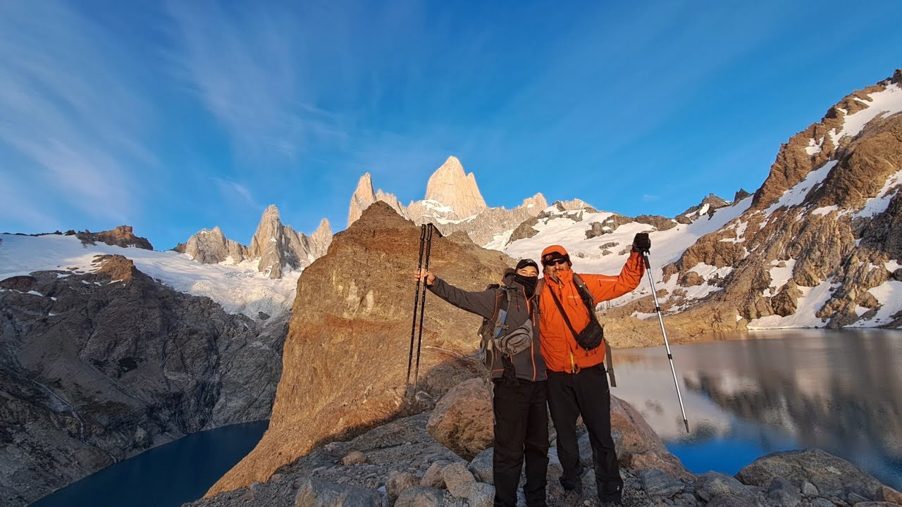 El Chalten | Campamento Poincenot - Laguna de los Tres (Fitz Roy) [4K] Patagonia 2024
