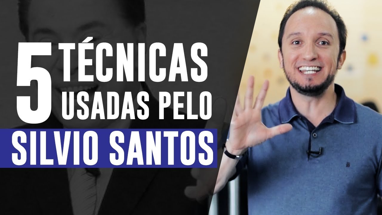 5 Técnicas com o apresentador Silvio Santos | Grandes Mestres
