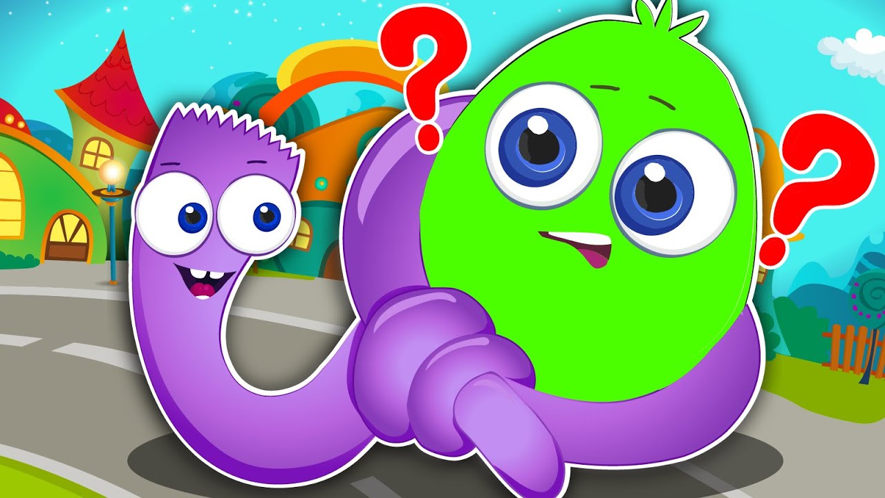 Learning Shapes: SUPPLE or RIGID? Fun Cartoons for Toddlers