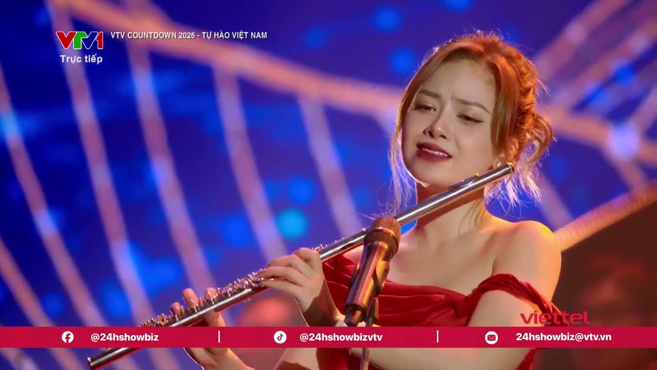 DƯƠNG HOÀNG YẾN - ANH TÚ lần đầu biểu diễn cùng NSND QUANG THỌ mở màn bùng nổ tại VTV COUNTDOWN 2026