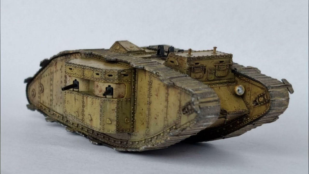 Ромбовидный танк Mk I, Британия, 1916 год