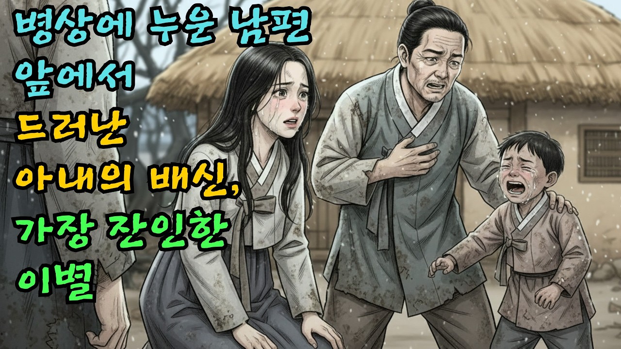 병상에 누운 남편 앞에서 드러난 아내의 배신, 가장 잔인한 이별