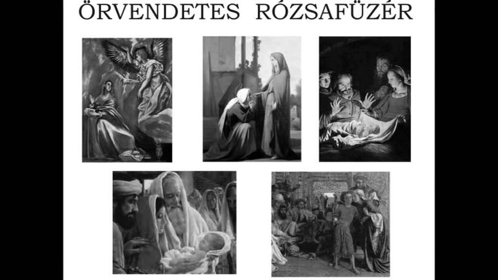Örvendetes Rózsafűzér - Imádság