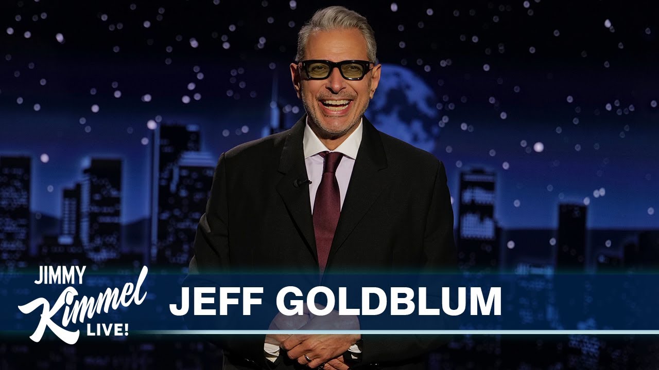 Jeff Goldblum on Earthquake During Rehearsal, 2028 Olympics in LA & He Sings About Guest Hosting!