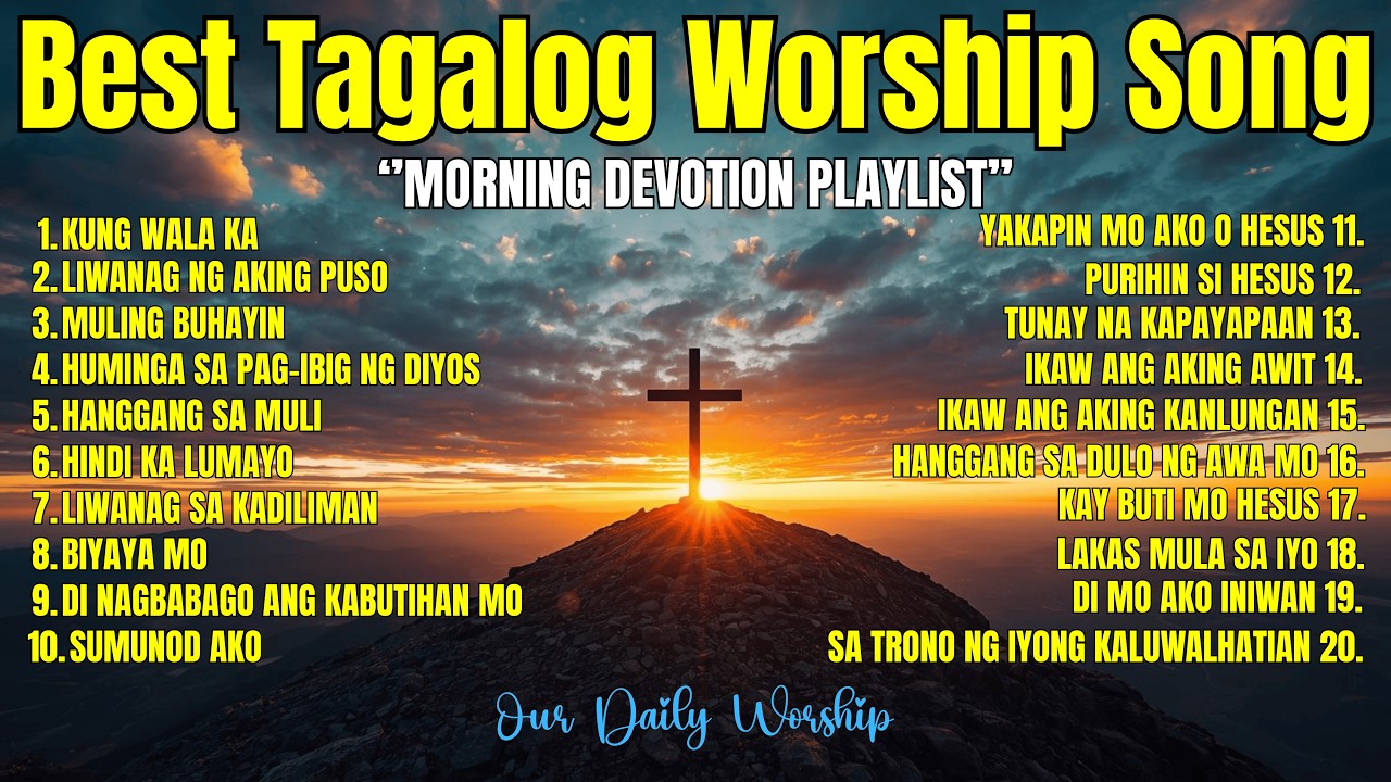 BEST TAGALOG WORSHIP SONG 2026 WITH LYRICS | OUR DAILY WORSHIP