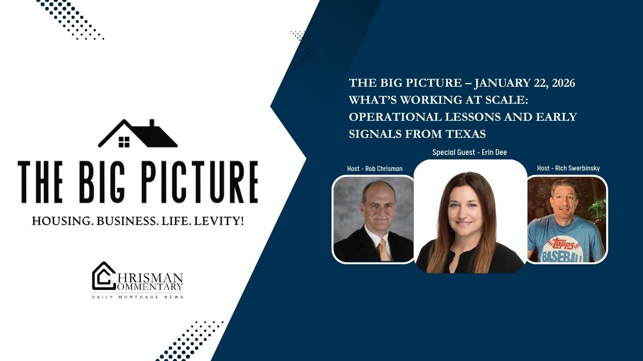 The Big Picture - Texas Mortgage Bankers President Talks Housing Reforms, Advocacy, and Solutions
