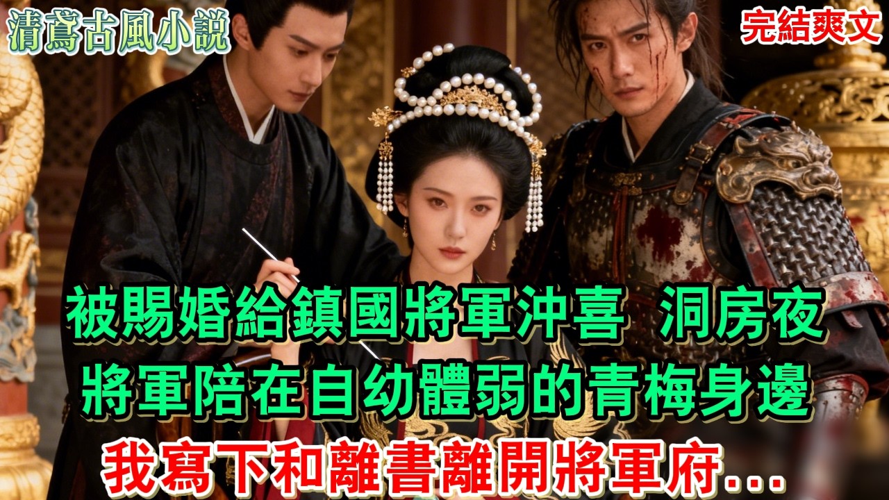 【完結爽文】洞房夜，將軍陪在自幼體弱的青梅身邊。我寫下和離書離開將軍府。再見面時，我已嫁攝政王，成了赫赫有名的醫毒雙絕，他前來求藥，後悔不已#小說#追妻火葬場#愛情#古言小說#逆袭#爽文完結#大女主