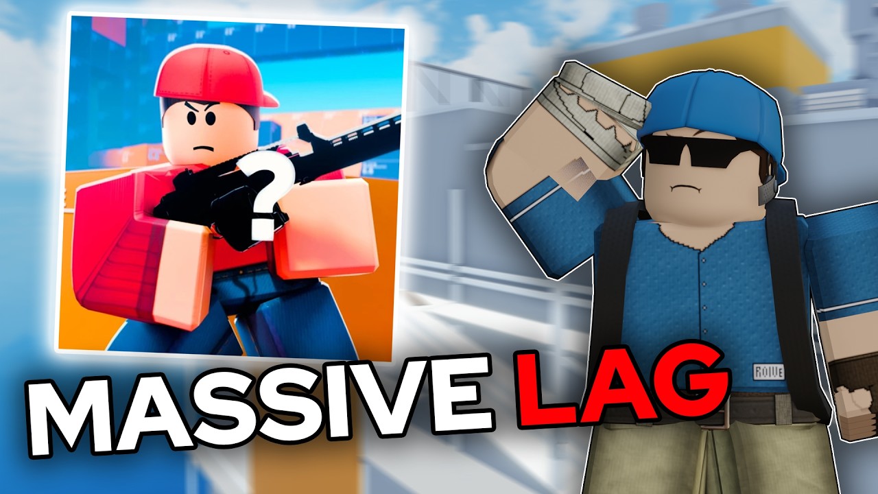 Огромные проблемы с лагами... (Roblox Arsenal)