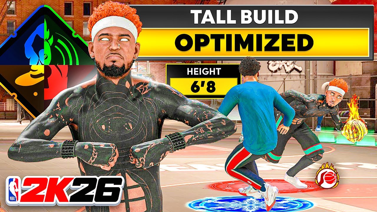 Эта новая сборка TALL ISO DEMIGOD просто сломает NBA 2K26! Лучшие обновлённые подписи для высоких...