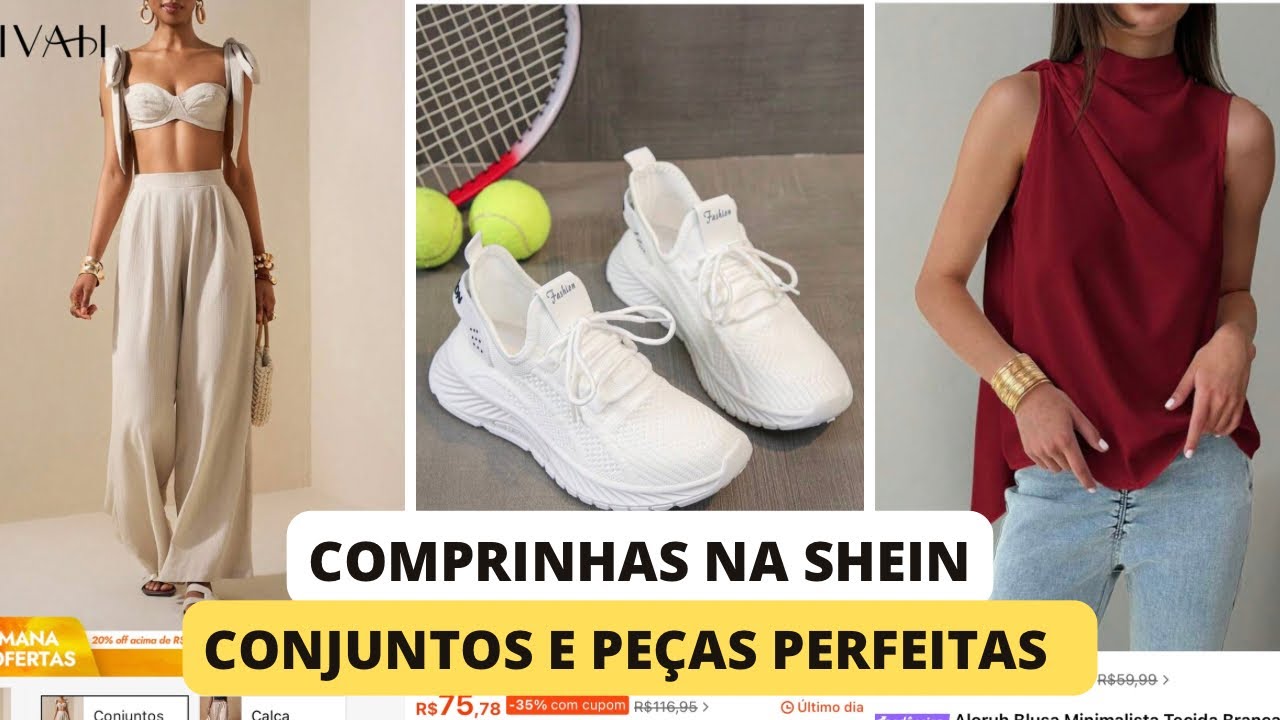 COMPRINHAS DA SHEIN: ESCOLHI AS MELHORES PEÇAS DA LOJA E AMEI A QUALIDADE
