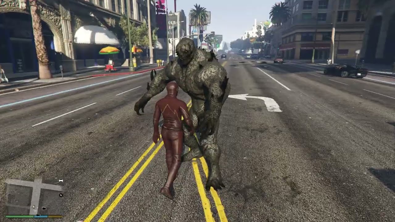 Grand Theft Auto V Flash vs Doomsday