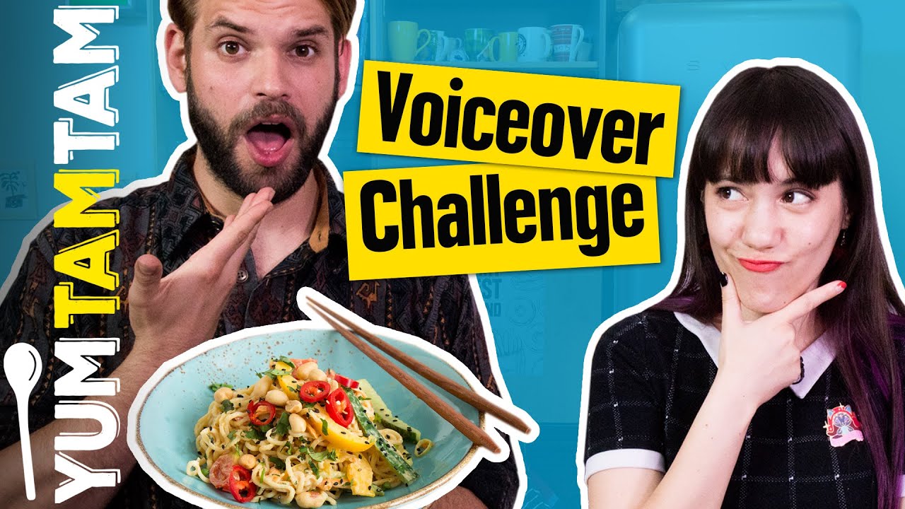 Voiceover Challenge #2 – Melissa übernimmt Felix’ Stimme // Ramen-Salat // #yumtamtam