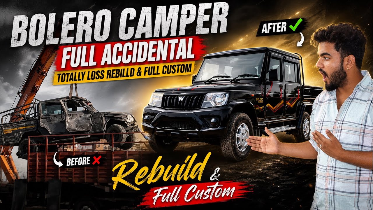 Total Loss Bolero Camper Repair & Facelift || NMB