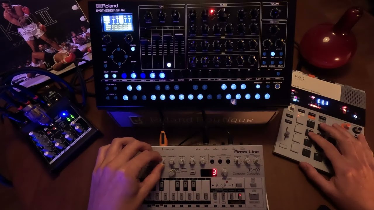 It's Just a Feeling - Live Dawless Acid House Session - Roland SH-4D//Roland TB-03 //EP-133 K.O. II