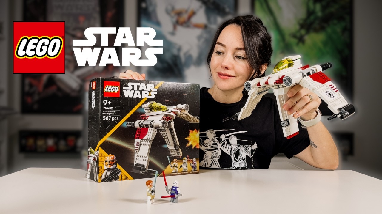 LEGO Star Wars V-19 Torrent Starfighter EARLY REVIEW 75432