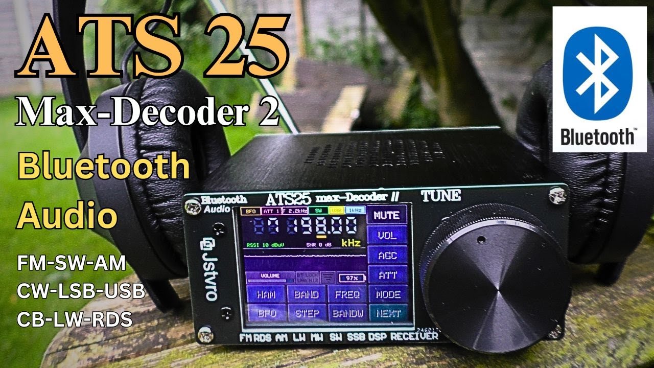 Радиостанция ATS25 Max-Decoder II SW. С Bluetooth-аудио.