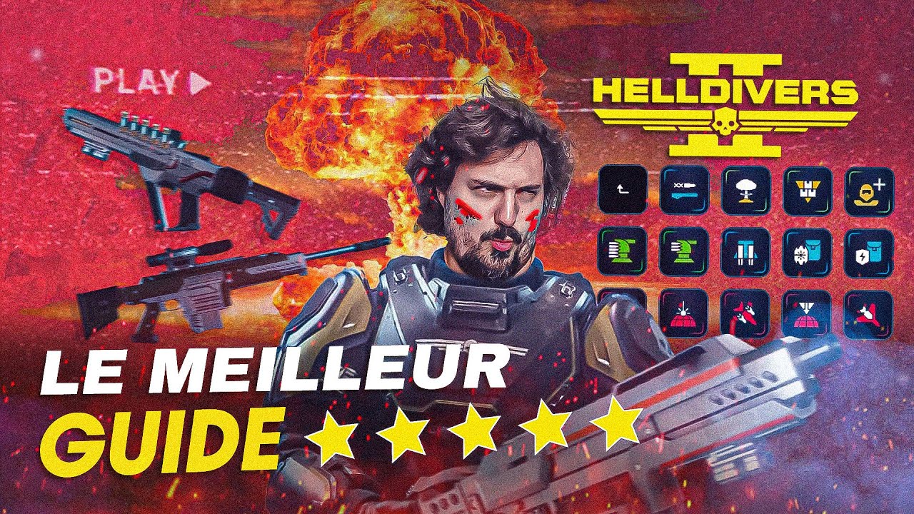Helldivers 2 : MON guide ultime arme et stratagème!
