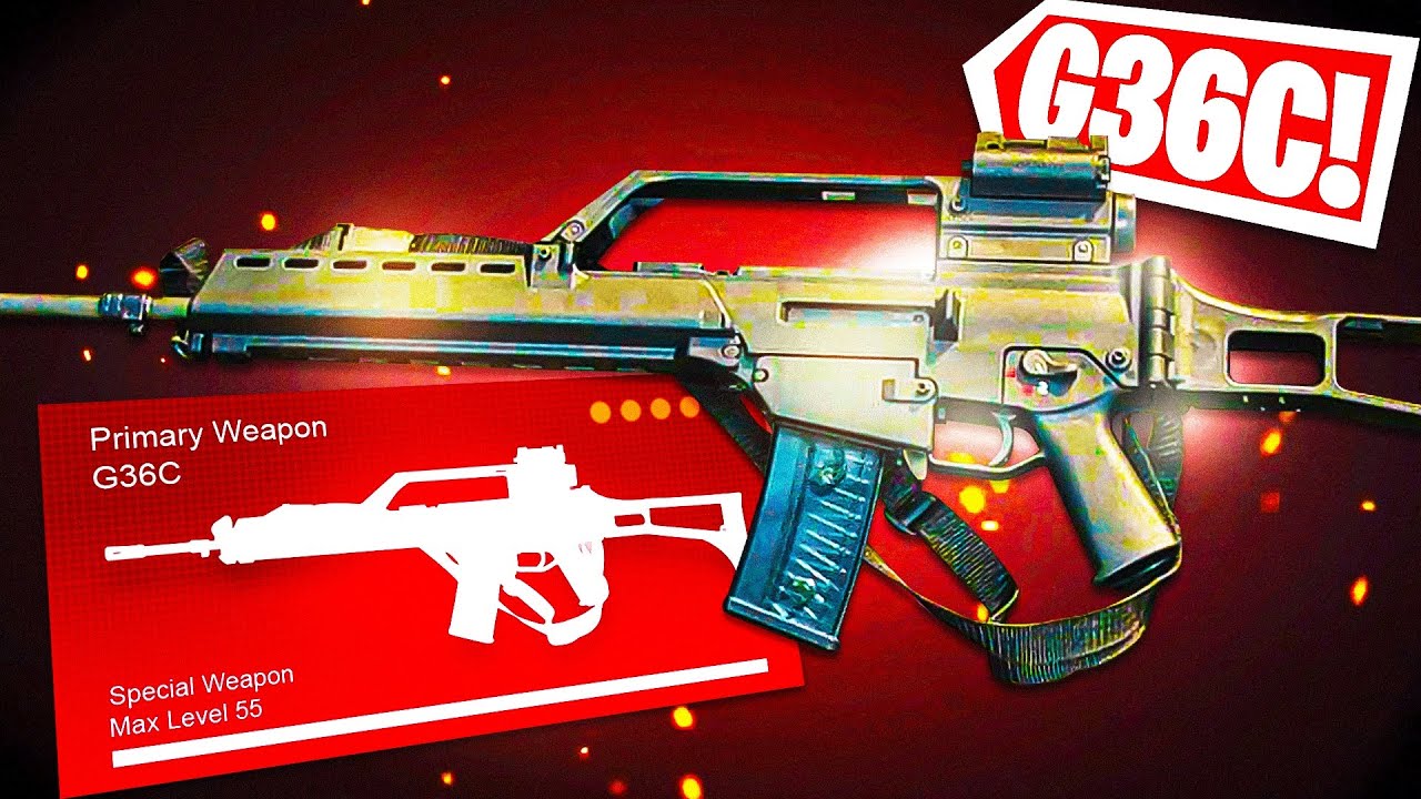 the G36C in WARZONE! 😍 ︻╦̵̵̿╤──